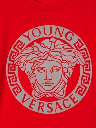 Versace Medusa Logo - Young Versace Medusa Logo T Shirt $141 Online