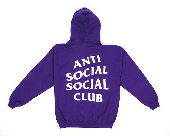 Purple Anti Social Social Club Logo - Anti social social club Logos