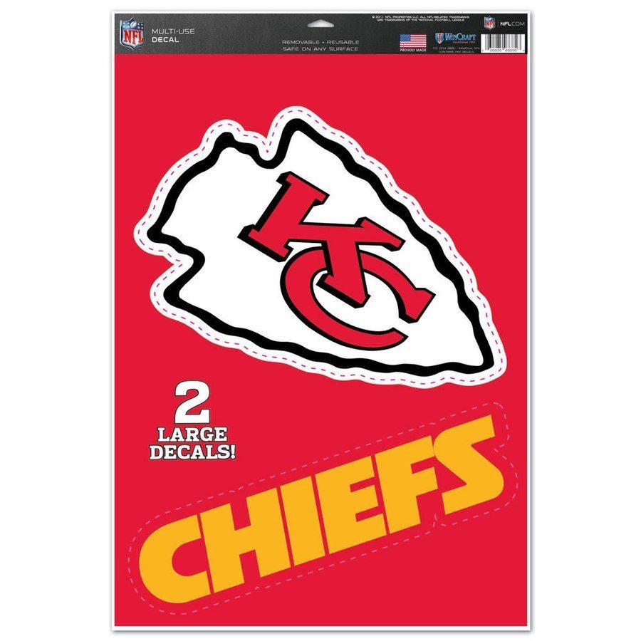 Chiefs Logo - WinCraft Kansas City Chiefs Name & Logo 11