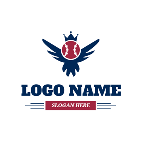 Silver Bird Red Banner Logo - Free Club Logo Designs. DesignEvo Logo Maker