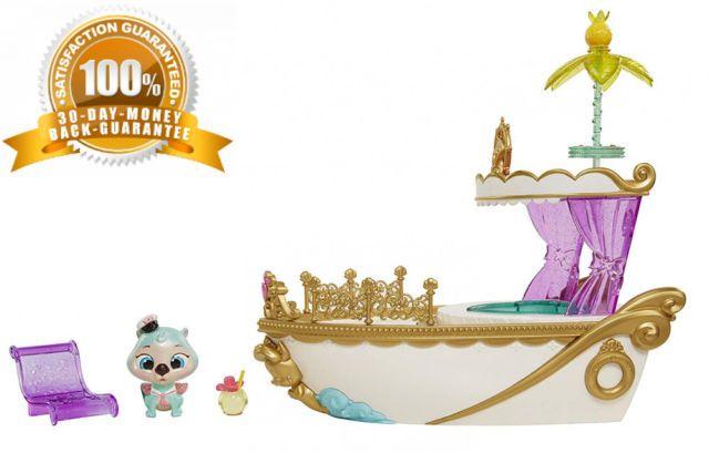 Palace Pets Logo - Disney Palace Pets Pawcation Royal Yacht Toys Girls Dolls Princess ...