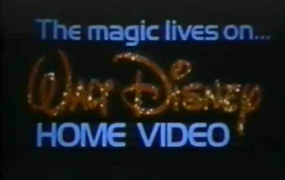 Walt Disney Home Logo - Walt Disney Home Video Logo Cartoon Classics Intro, 1983