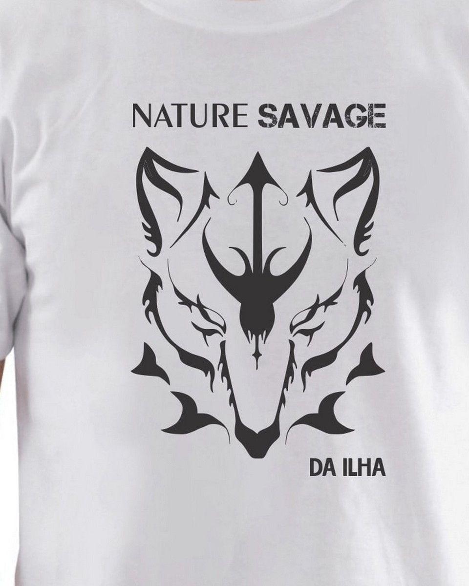 Savage Lobo Logo - Camiseta Lobo Wolf Nature Savage DaIlha Floripa no Elo7 | DA ILHA ...