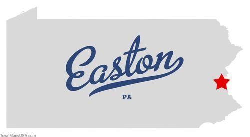 New Easton Logo - easton pa souvenirs | Map of Easton Pennsylvania PA | Phillipsburg ...