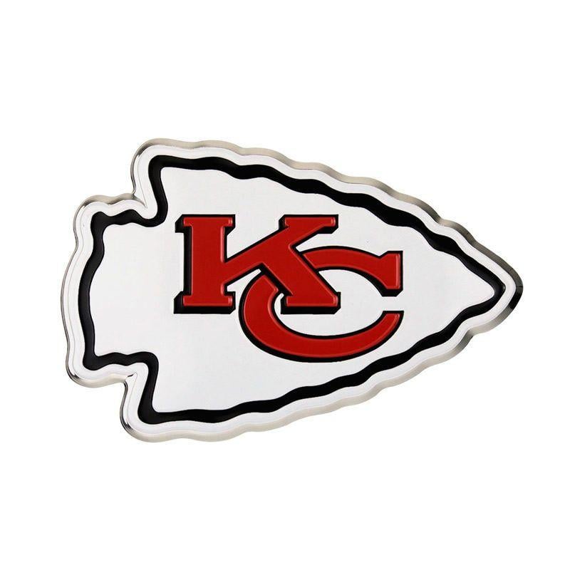 Chiefs Logo - Kansas City Chiefs Aluminum Team Emblem - Sunburst Reflections