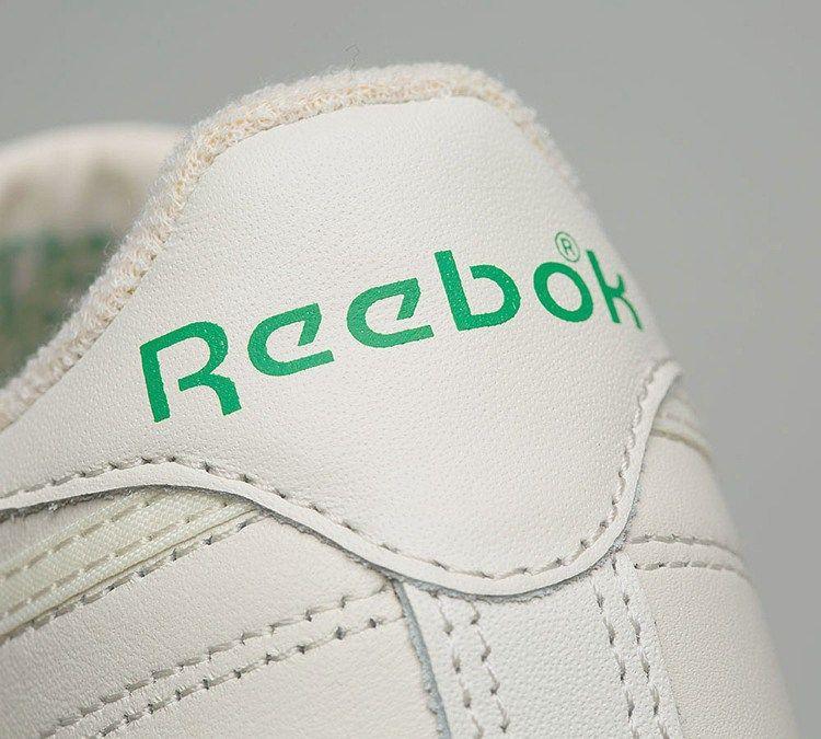 Green White C Logo - Top Reebok Women Reebok Club C 85 Vintage Trainer Chalk Green White