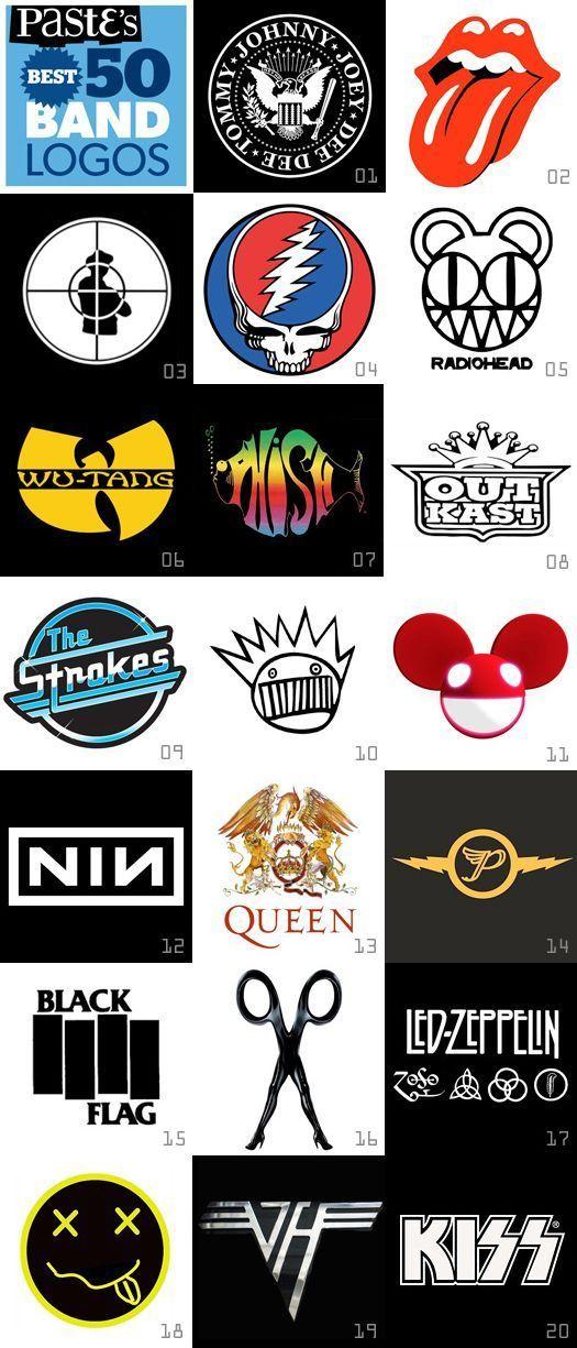 Best Band Logo - Best Band Logos | XK9 » Best Band Logos? | cool | Band logos, Band ...