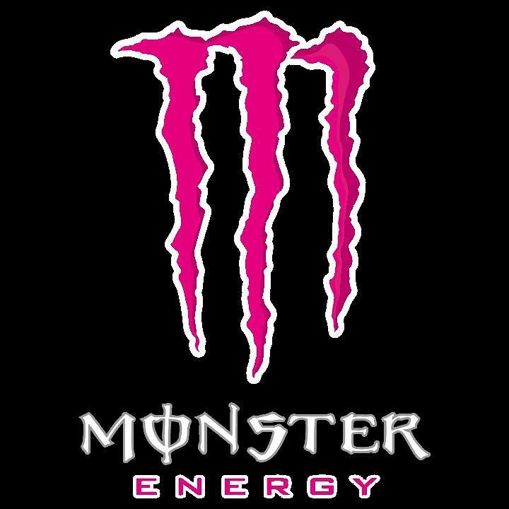 Pink Monster Energy Logo - Monster Energy logo in Pink