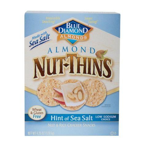 Blue Diamond Nut Thins Logo - Blue Diamond Almonds Nut Thins Nut And Rice Cracker Snacks With Hint