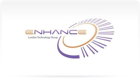 Modern Company Logo - Modern Logo Design - Enhance London Technology Group