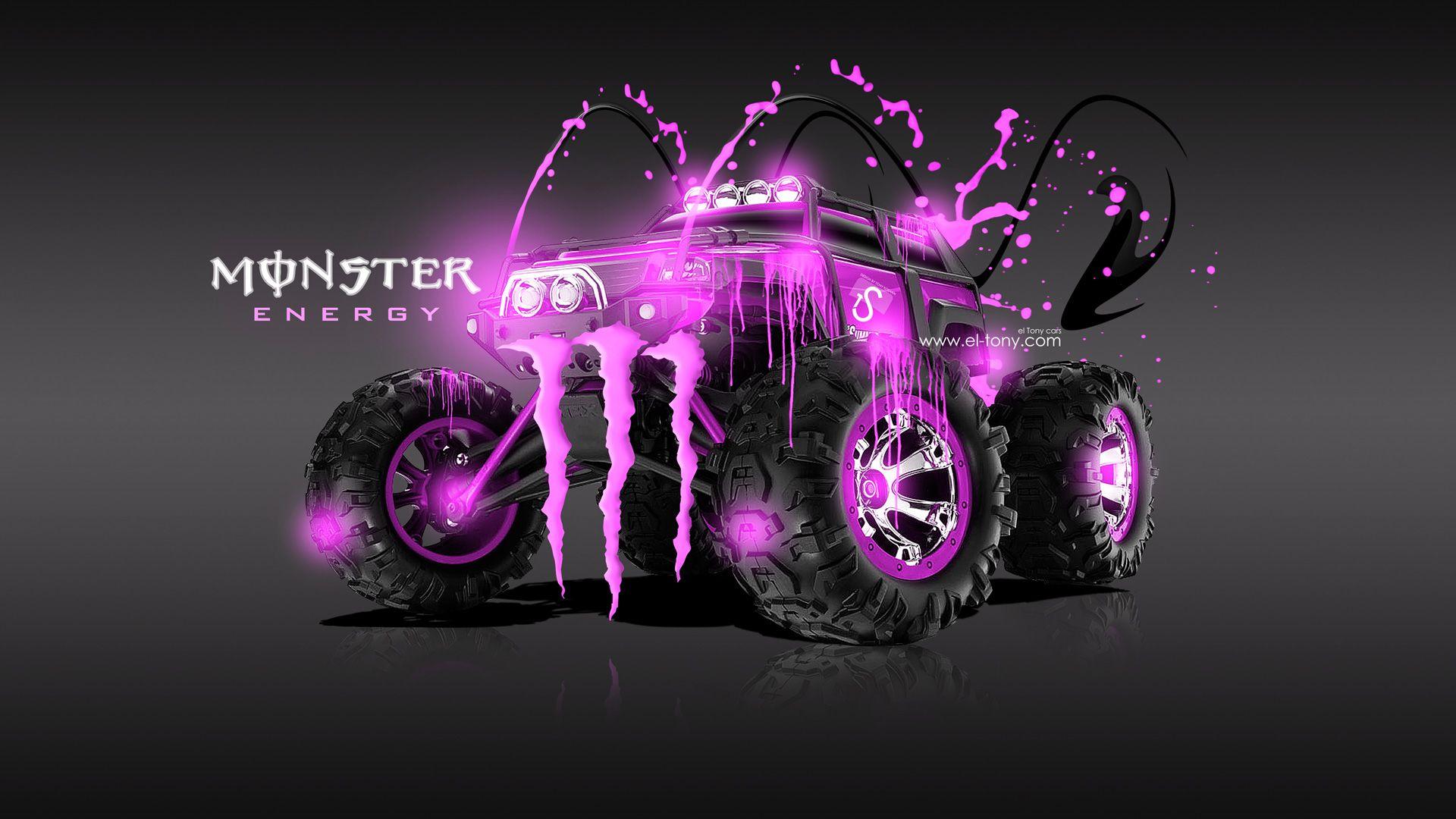 Pink Monster Energy Logo - monster energy logo 3 Cool Background