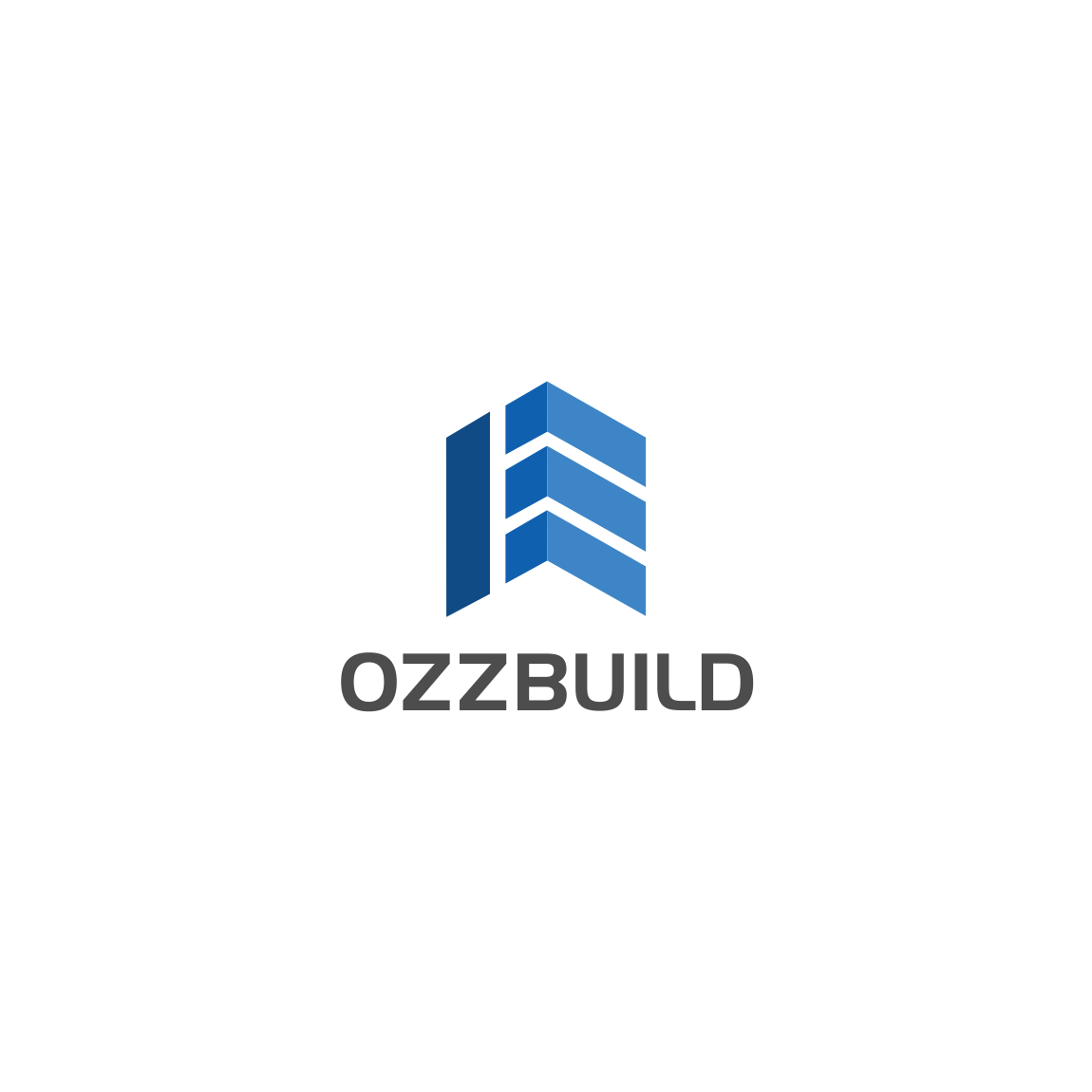Modern Company Logo - Serious, Modern, Construction Company Logo Design for Up to you. use