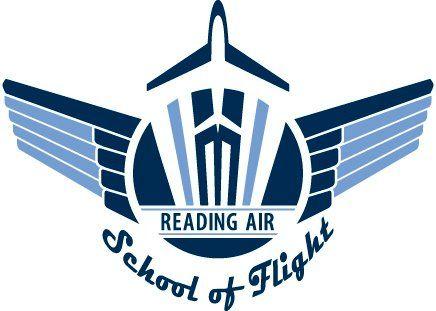Aircraft School Logo - Reading Air School of Flight