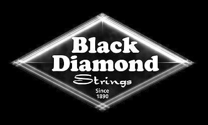 Black Diamond Strings Logo - 06 41481 BLACK DIAMOND 010PL LOOP END BANJO MANDOLIN STRING