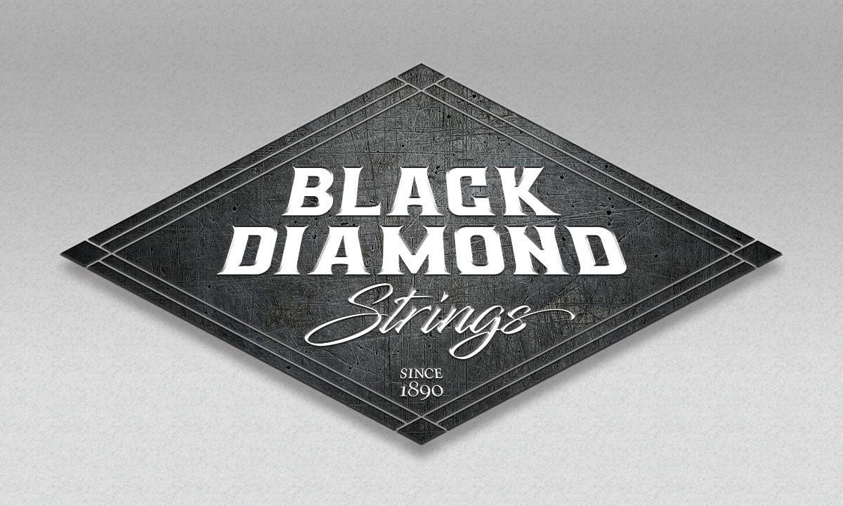 Black Diamond Strings Logo - Black Diamond Strings Guitar Strings LLC