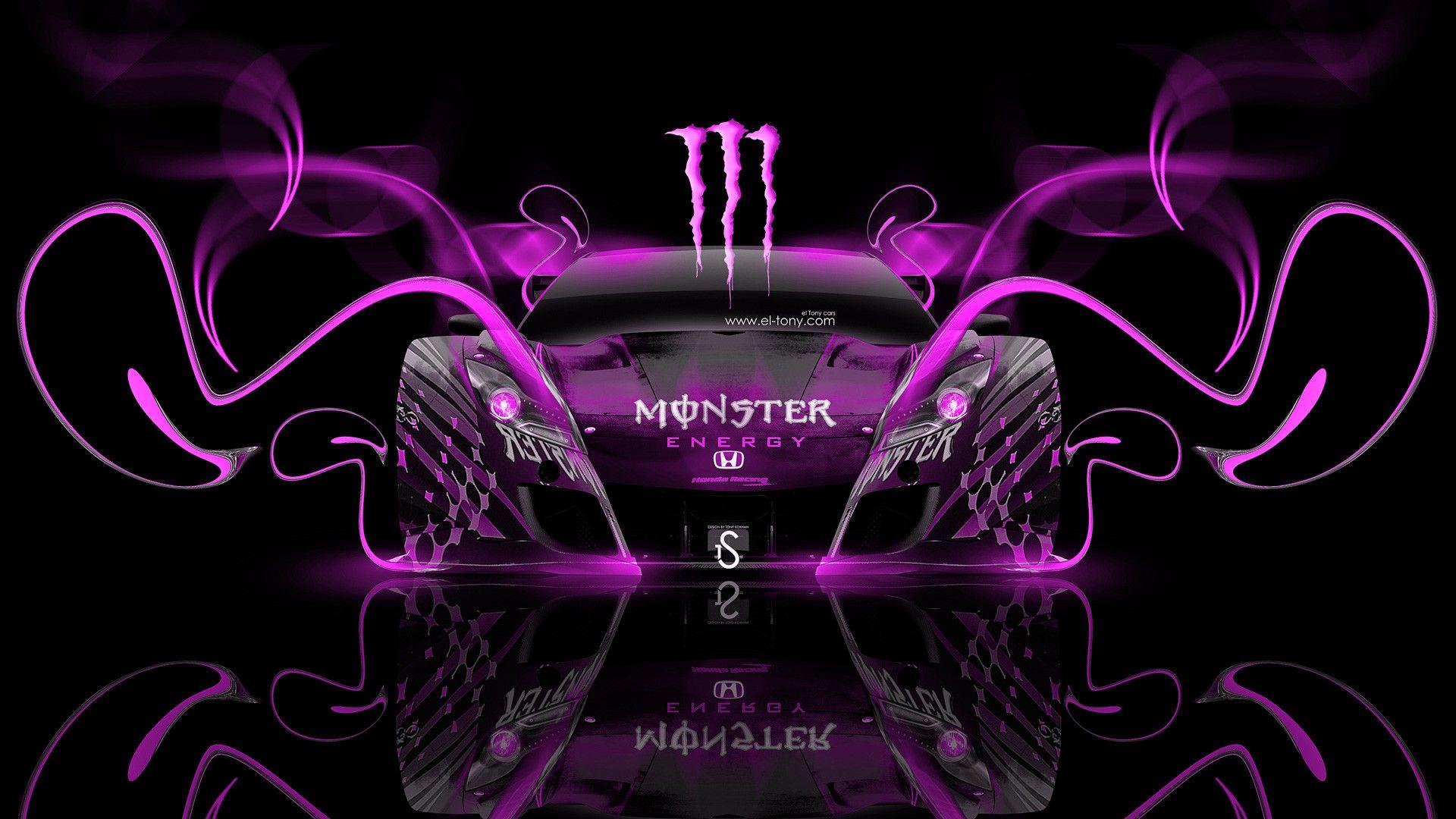 Pink Monster Energy Logo - Monster Energy Logo Wallpaper