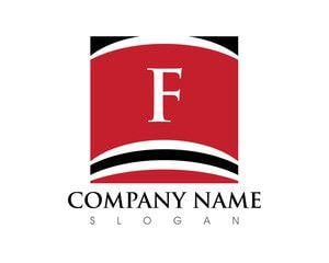 Red F Square Logo - F Logo stock photos and royalty-free images, vectors and ...