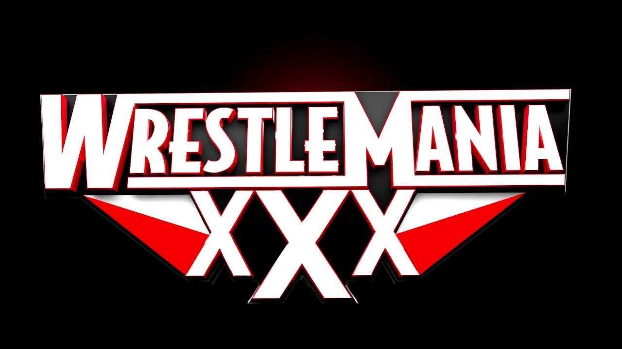Custom WWE Logo - Wrestlemania 30 Custom Logo - YouTube