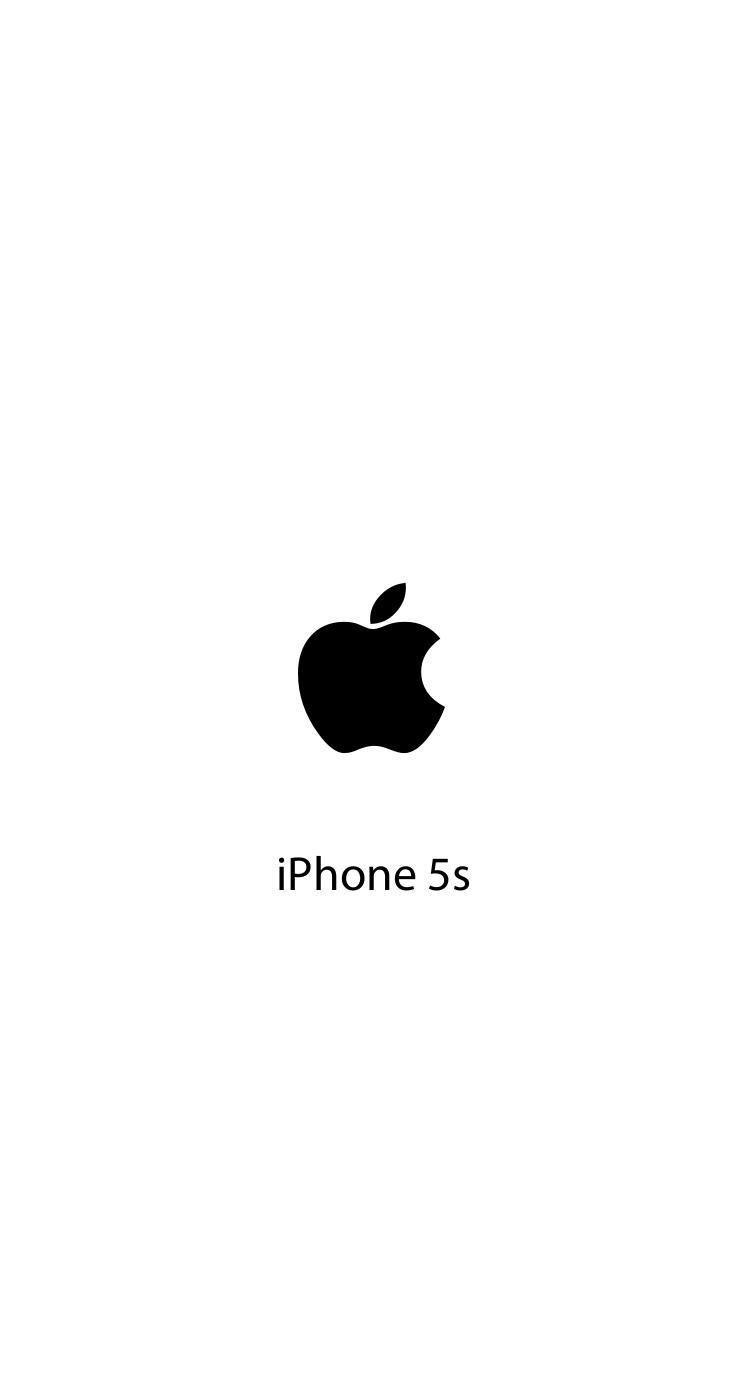 White On Black Background Apple Logo - iPhone 5 Wallpaper Apple logo black white | Apple Fever! | Iphone ...