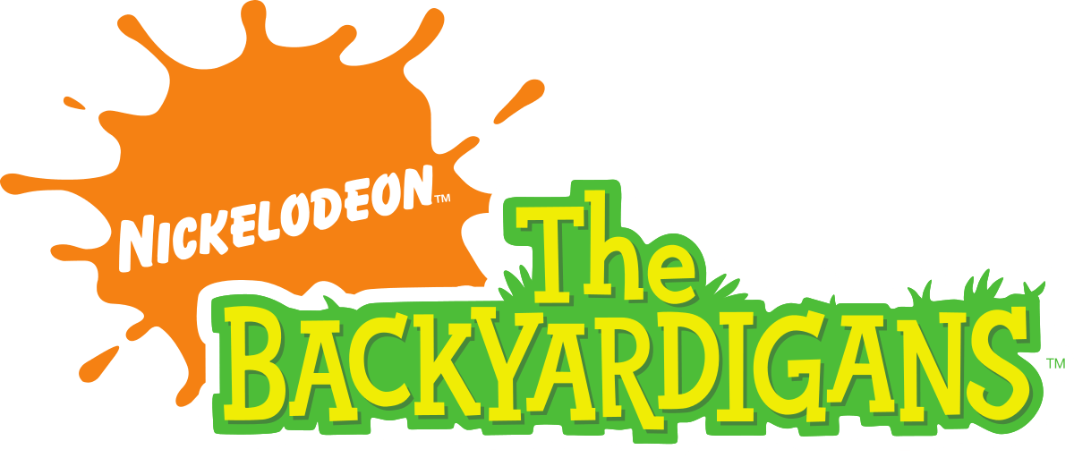 Red and Yellow with the Rock Restaurant in Title Logo - The Backyardigans