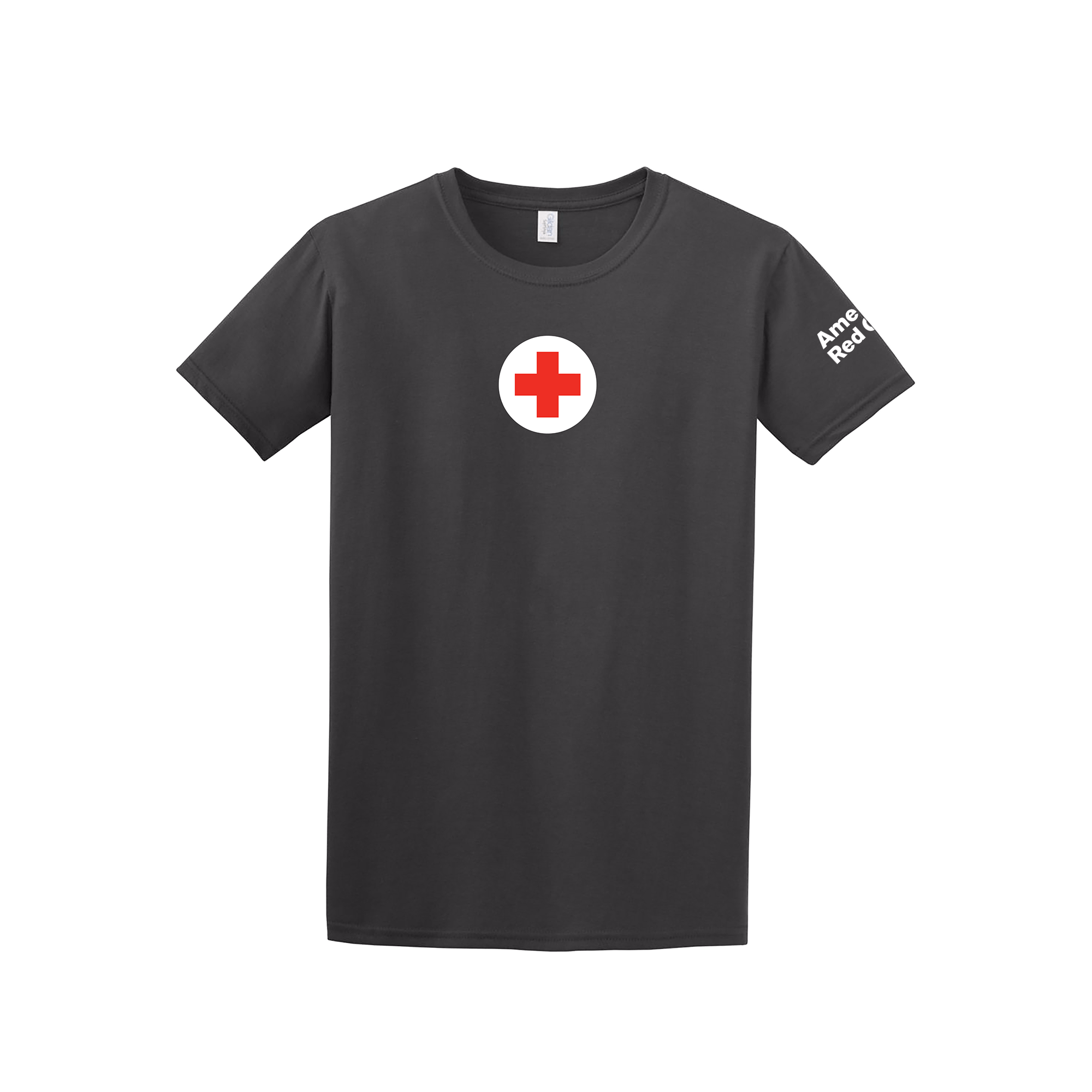 White American Red Cross Logo - Unisex 100% Cotton T-Shirt with ARC Logo | Red Cross Store