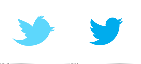 Red and Blue Bird Logo - Brand New: Twitter Gives you the Bird
