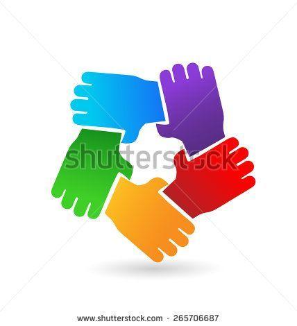 Teamwork Logo - Hands Teamwork Logo Stock Photos, Images, & Pictures | Shutterstock ...