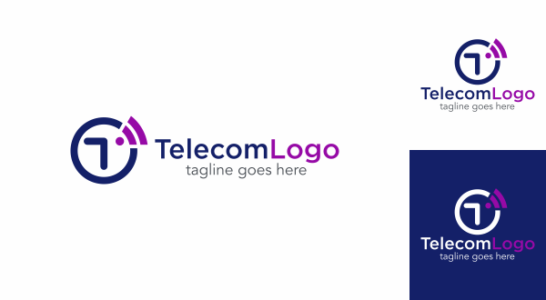 Telecom Logo - Telecom T logo & Graphics