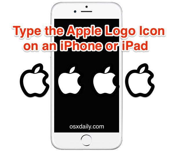 apple logo text symbol ipad