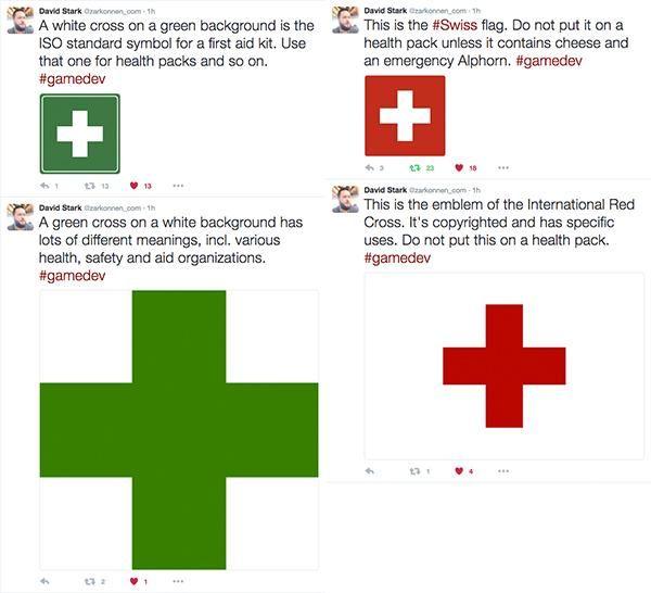 White Flag On a Red Cross Logo - Video Games Aren't Allowed To Use The 