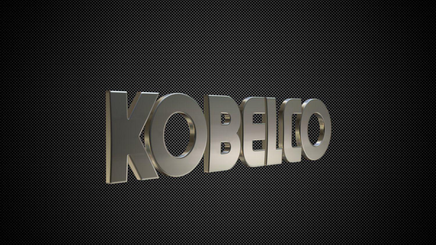 Kobelco Logo - Kobelco logo 3D Model in Parts of auto 3DExport