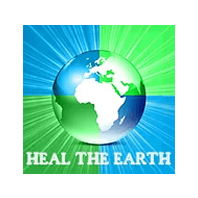 Blue and Green Earth Logo - Heal the Earth supports World Land Trust's global conservation work