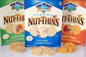 Blue Diamond Nut Thins Logo - Product Review: Blue Diamond Almond Nut Thins | Nutritionicity