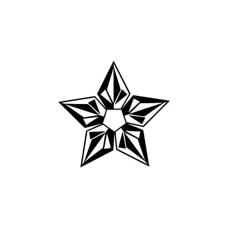 Volcom Star Logo - Volcom Nautical Star Logo 2 Vinyl Sticker
