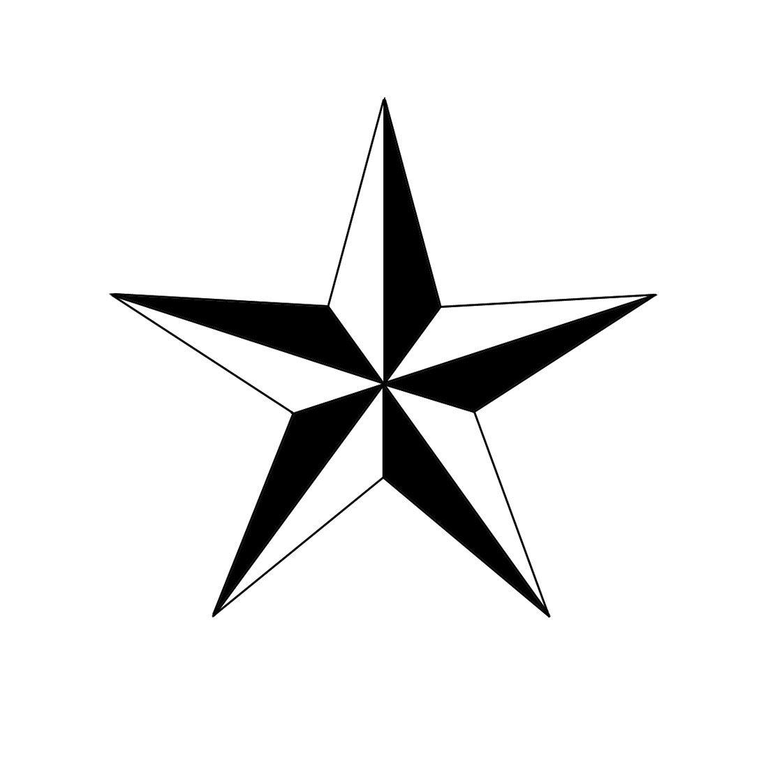 Volcom Star Logo - How to Draw a Nautical Star: 6 Steps (with Pictures) - wikiHow