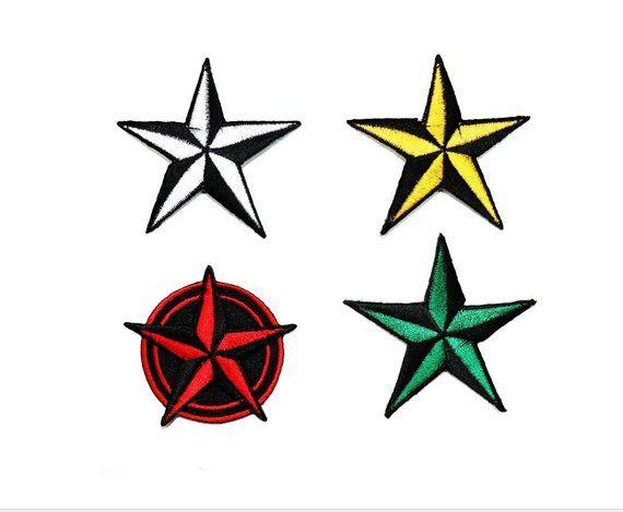 Volcom Star Logo - Nautical star patch Volcom US Navy Rock Punk Biker tattoo | Etsy