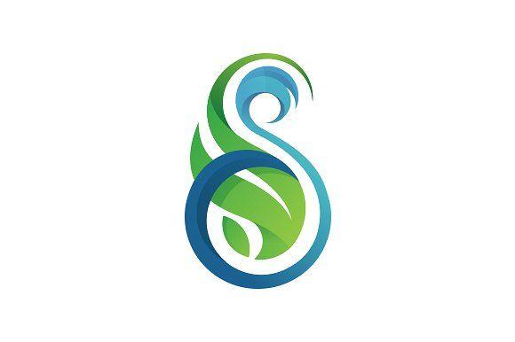 Green Letter S Logo - Letter S Logo ~ Logo Templates ~ Creative Market
