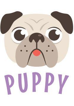 Cute Dog Logo - Cute Puppy Dog Logo Designs
