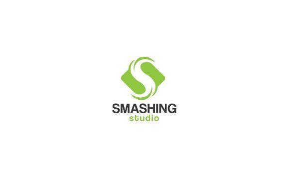 Green Letter S Logo - Smashing Studio - Letter S logo ~ Logo Templates ~ Creative Market