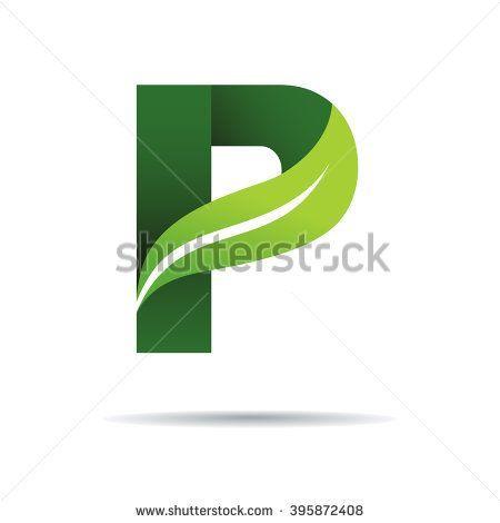 Green Letter S Logo - Green eco letters P logo with leaves. /symbol / alphabet / botanical ...