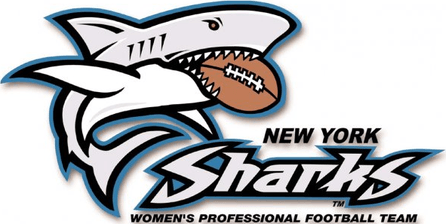 Shark Football Logo - New York Sharks