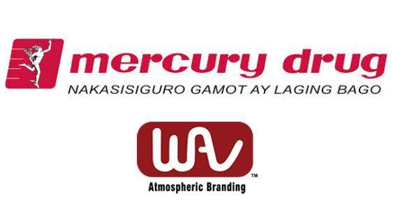 Mercury Drug Logo - Mercury Drug, WAV Atmospheric Branding launch Mercury Drug Radio ...