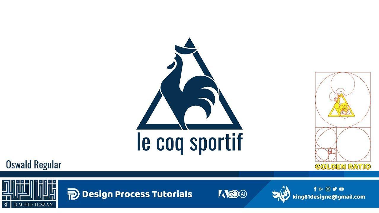 Le Coq Sportif Logo - Le Coq Sportif Logo Design With Golden Ratio Nombre D'or النسبة