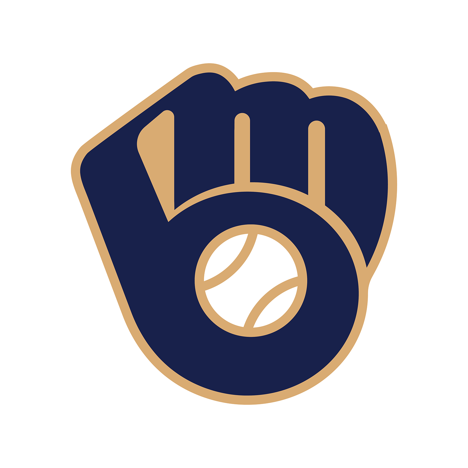 Milwaukee Brewers Logo - The Retro Milwaukee Brewers Logo : DesignPorn