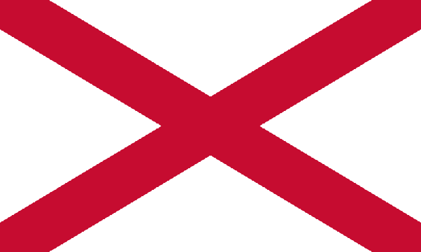 Red and White Cross Logo - Why does the Irish flag have a white cross on a red background?