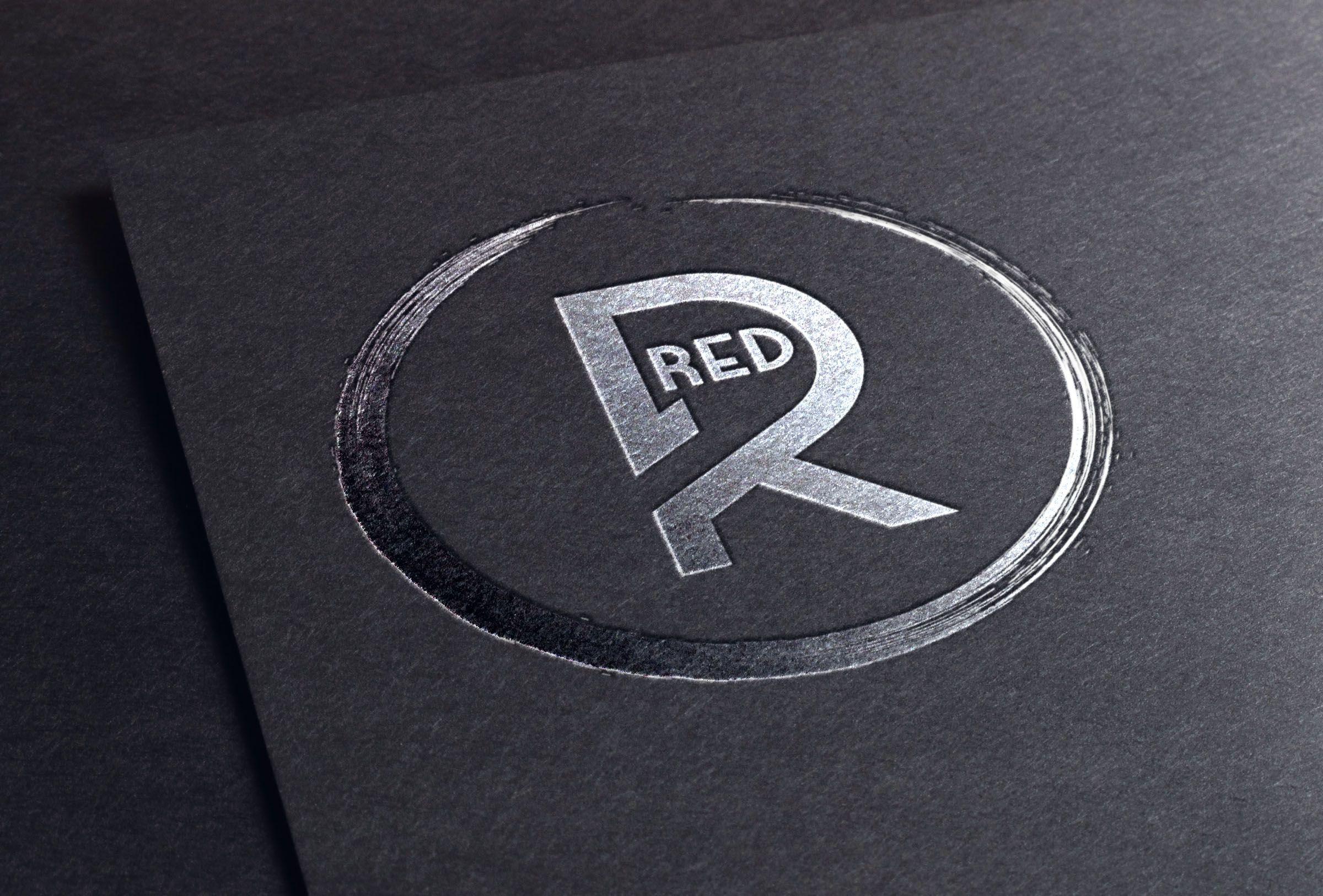 Red Black and Silver Logo - Red r Logos