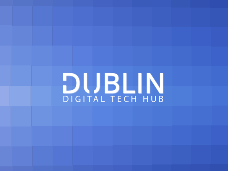 Blue Dublin Logo - Dublin Tech Hub Logo by Dermot McDonagh | Dribbble | Dribbble