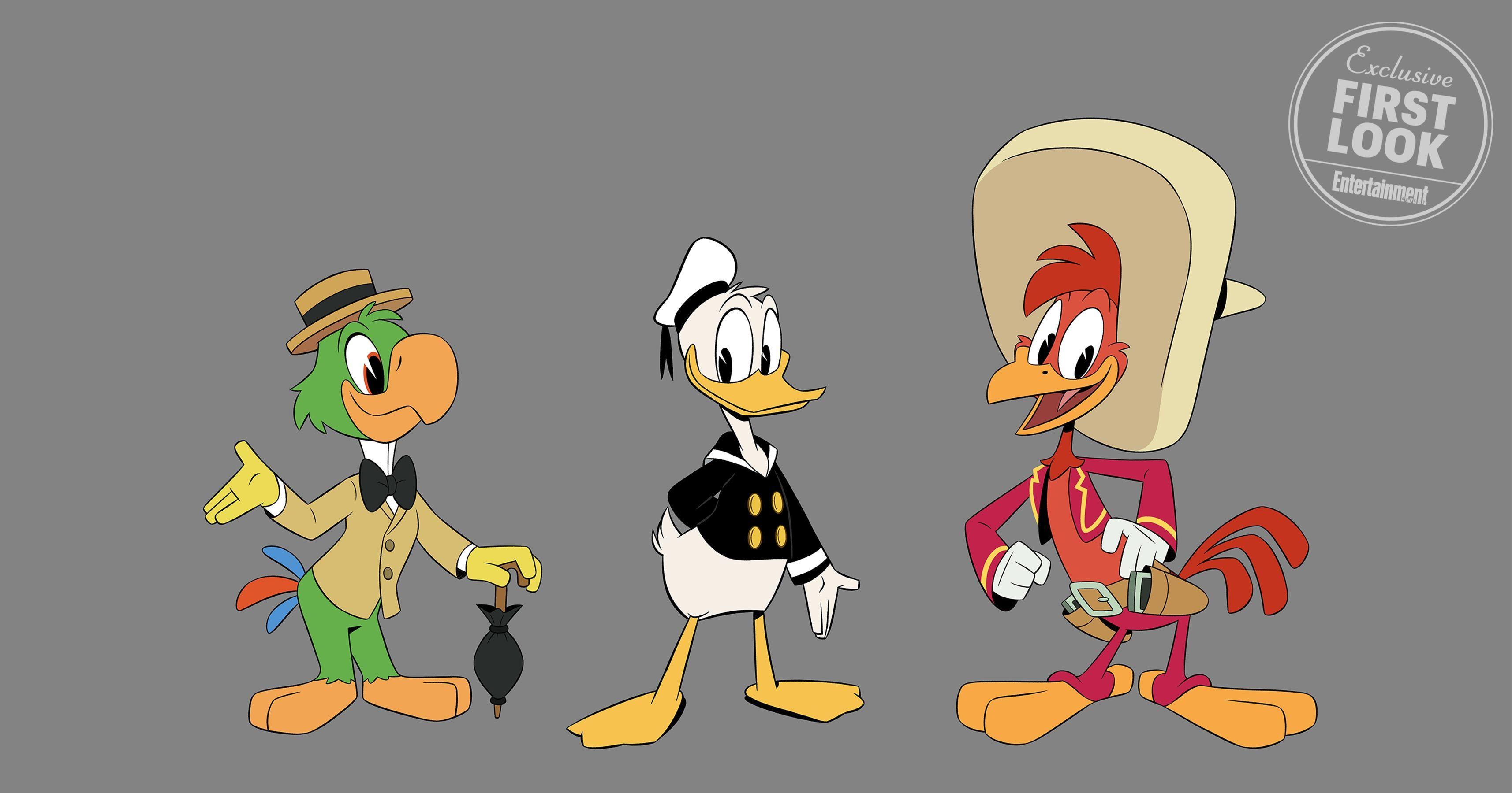 The Three Caballeros Logo - DuckTales introduces Three Caballeros at Comic-Con 2018 | EW.com