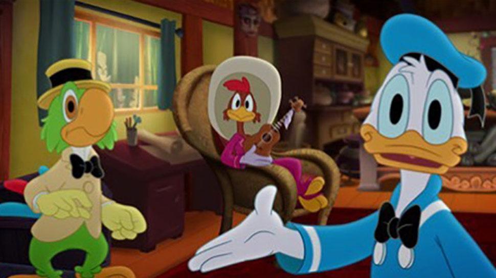 The Three Caballeros Logo - Disney Made a Donald Duck THREE CABALLEROS TV Show - Nerdist