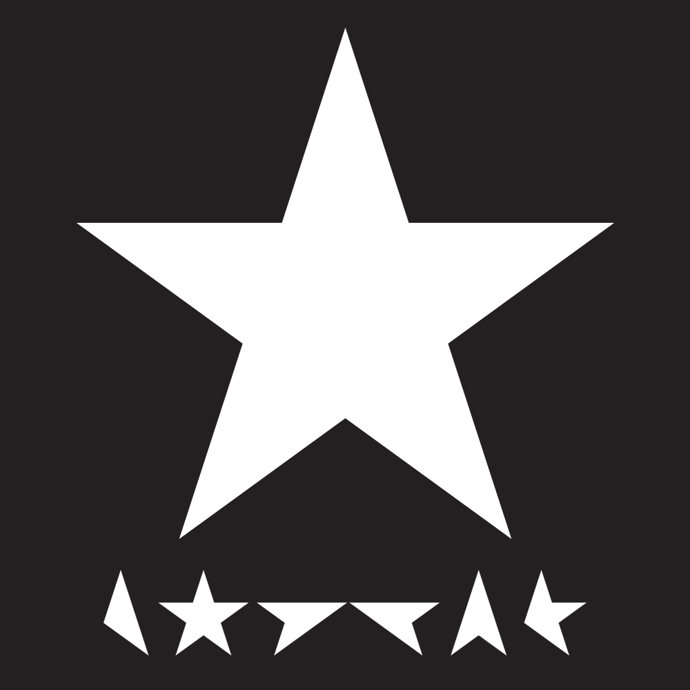 White and Black Star Logo - I'm a blackstar.